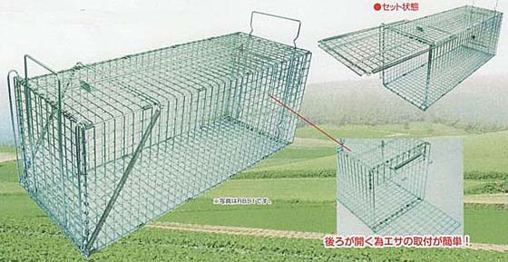 アニマルキャッチャーサカエ捕獲器ジャンボRBシリーズ